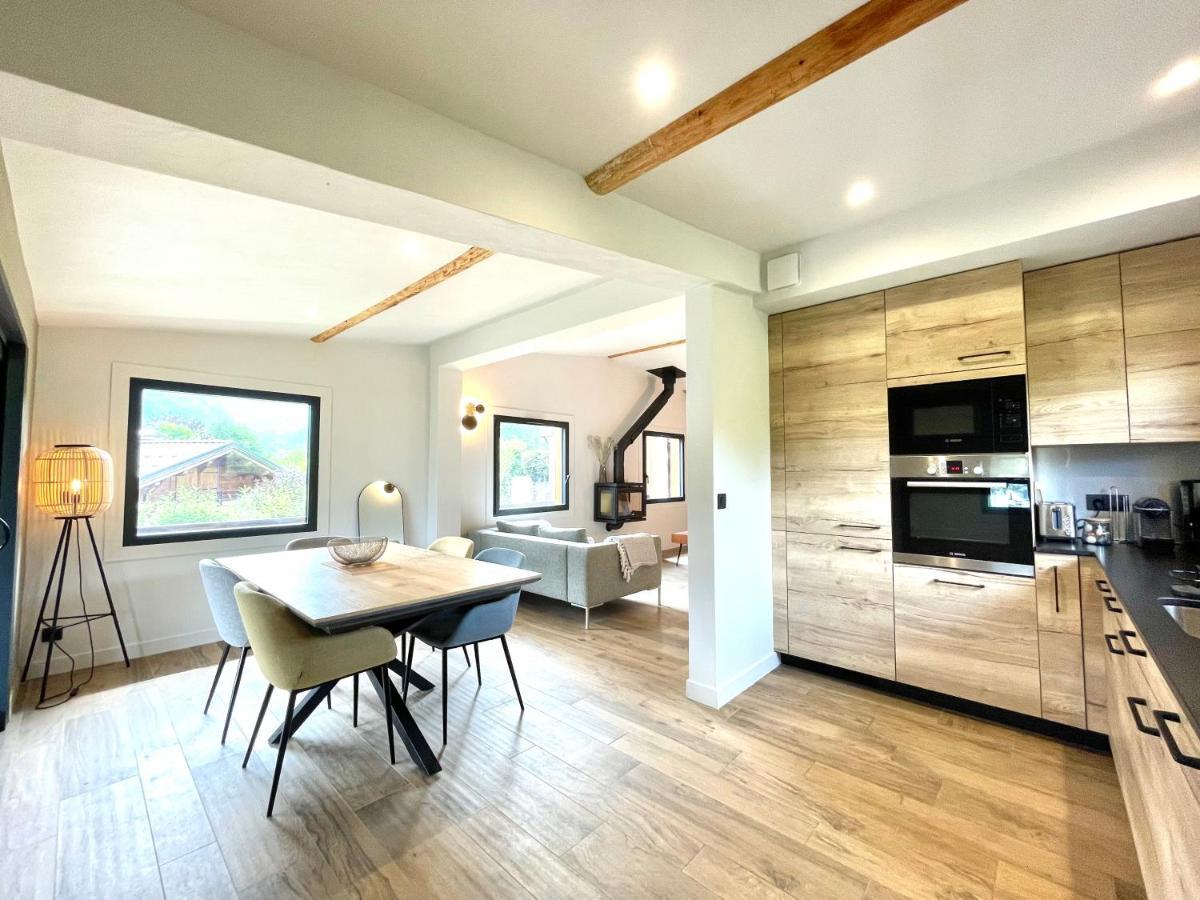 Chalet Familial Saint-Gervais Bagian luar foto